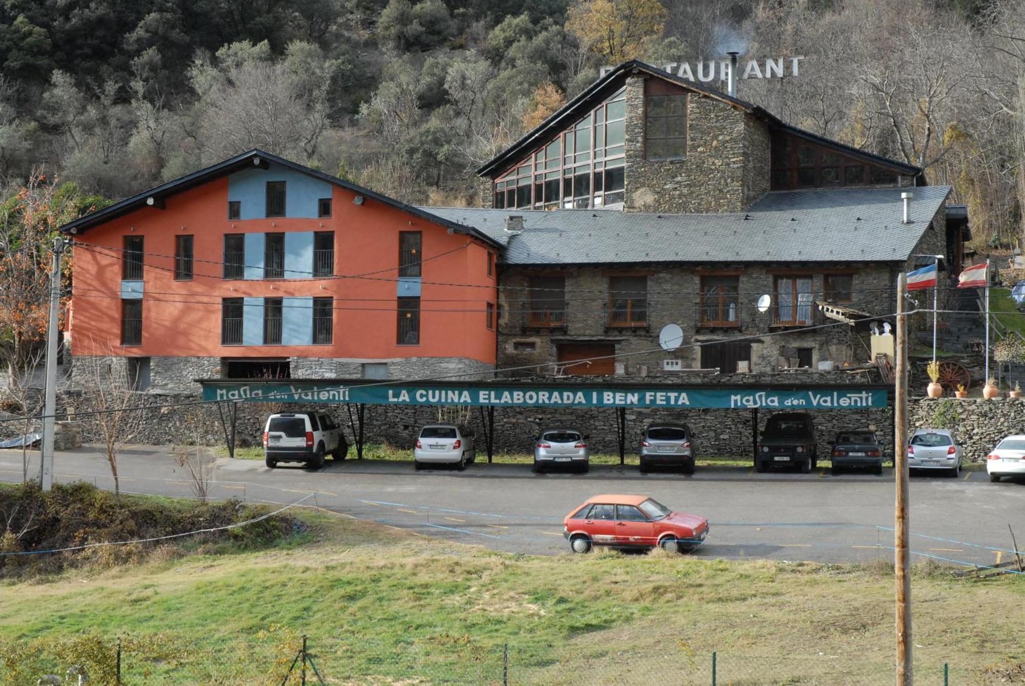 Masia D'En Valenti Anserall  Buitenkant foto
